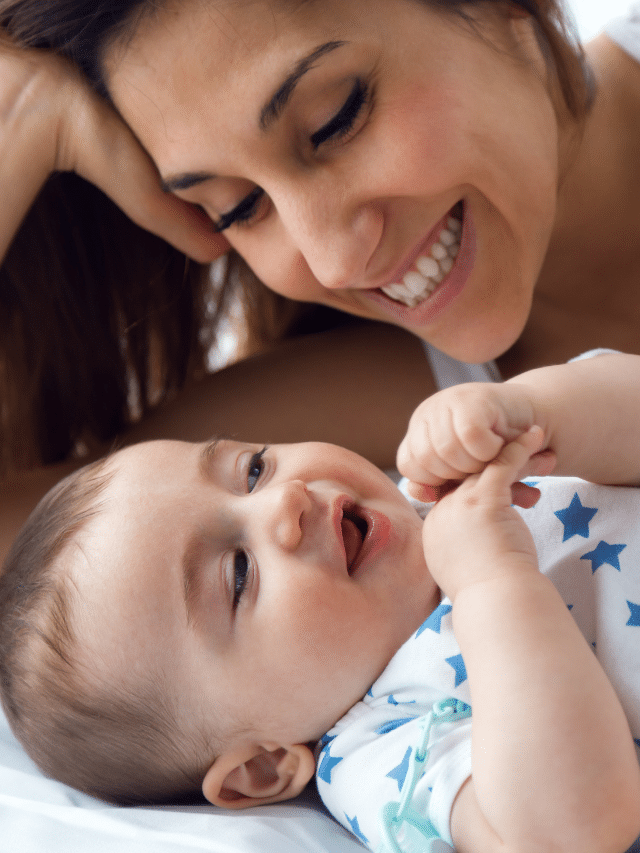 mother with baby